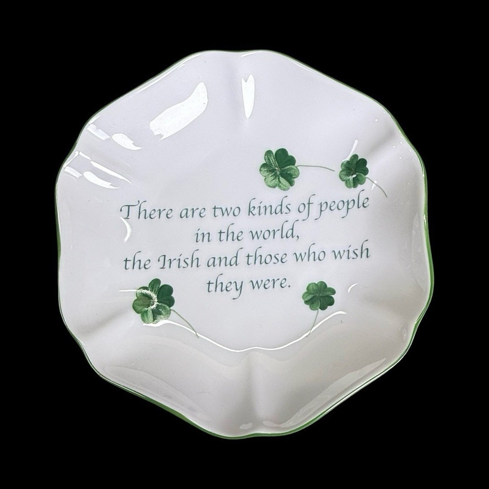 Mottahedeh There are Two Kinds of People Irish Pride Ring Tray/Trinket Dish